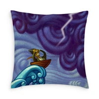abstract art customize pillow case modern home cushion cover 4545cm decorative pillowcases for sofa throw pillowslip