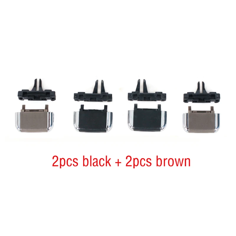 

4 шт. для Toyota Land Cruiser Prado LC120 2003-2009, передняя розетка кондиционера, вентиляционные отверстия кондиционера, зажим, ремонтный комплект