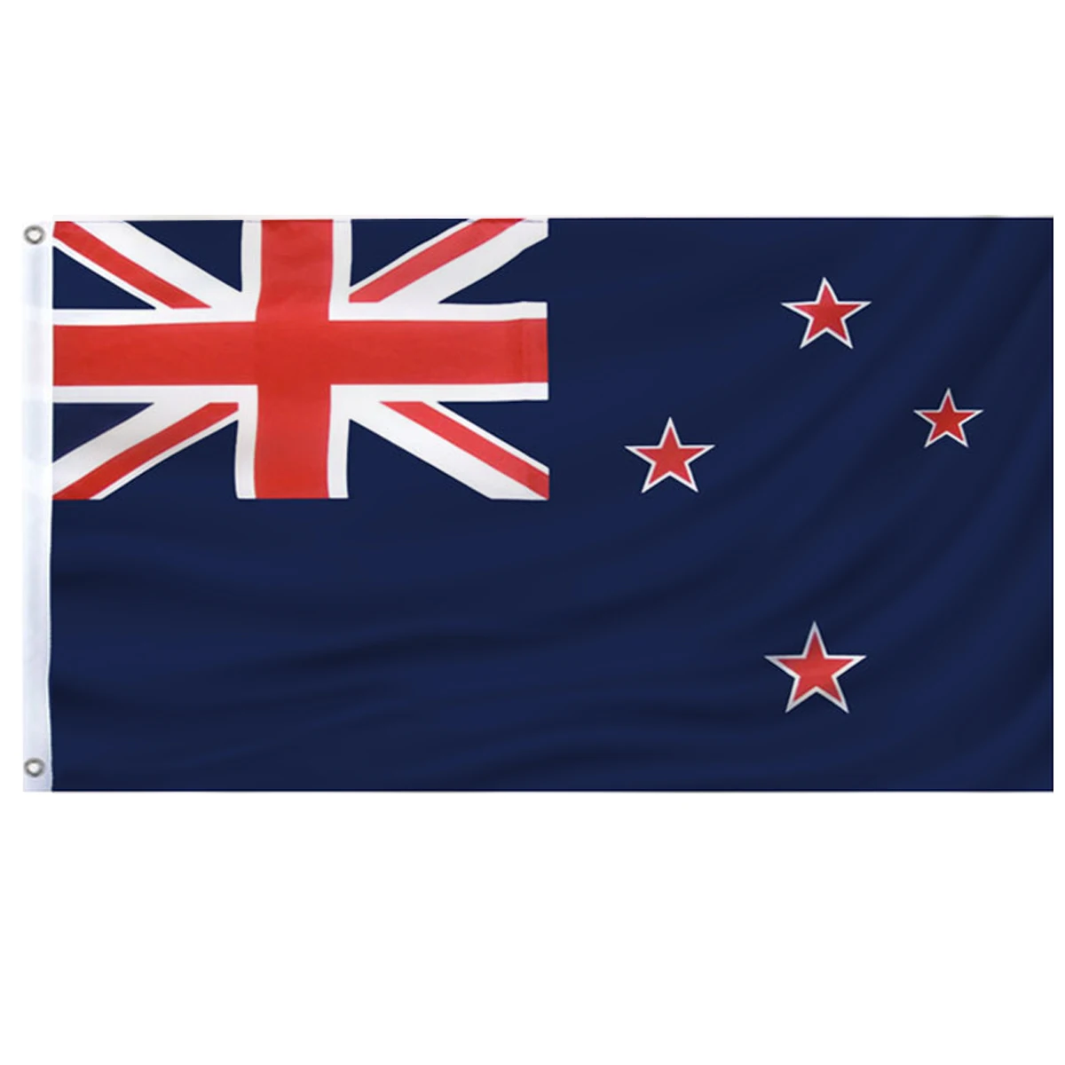 

New Zealand Flag 90x150cm New Zealander National Flags Polyester Vivid Color and Fade Proof with Brass Grommets