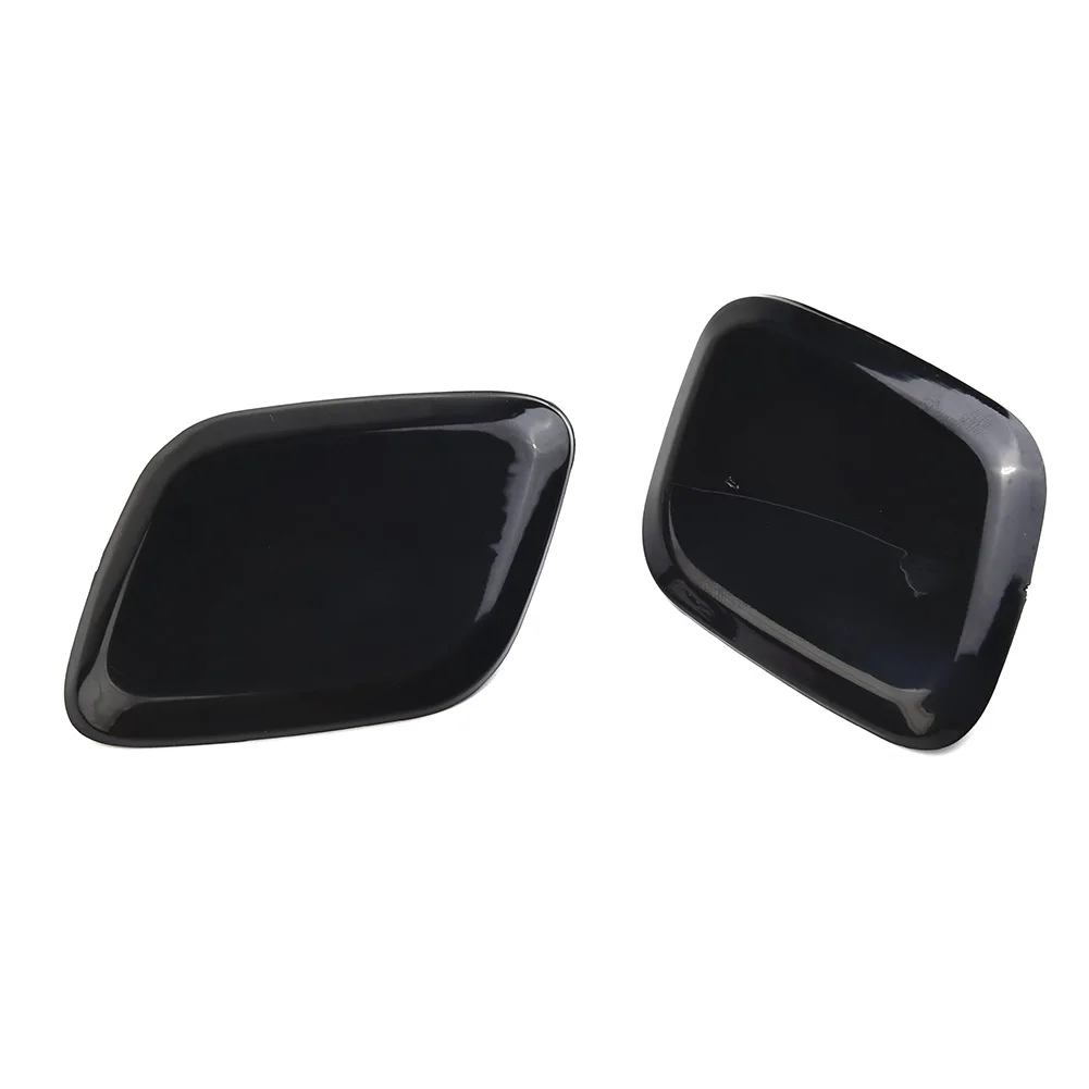 

Black L&R Bumper Headlight Washer Nozzle Jet Cover Cap For Ford F'ocus 2012-2014 High Quality Auto Headlight Washer Jet Cover