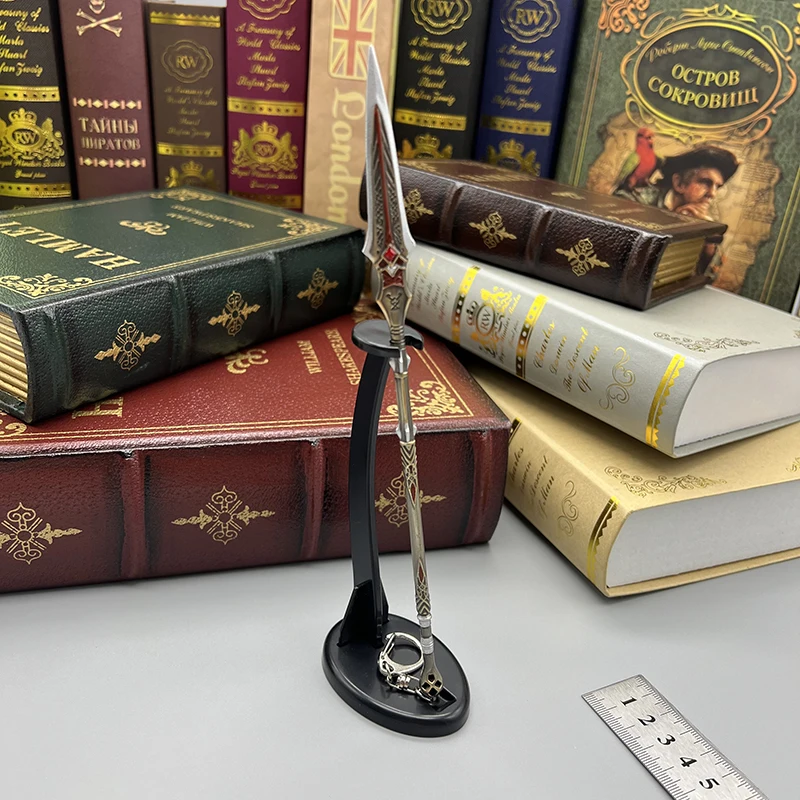 22 см Драпиnir Копье Брелок God of War Кратос Игровая периферия Металлическое оружие