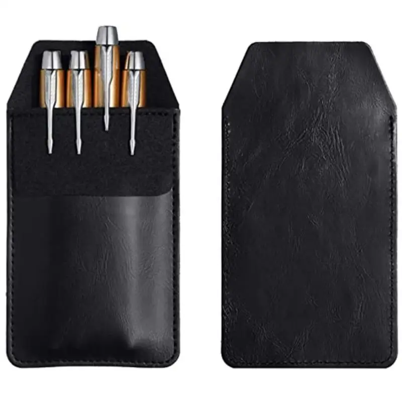 

Thickened PU Leather Pencil Bag for Clothes Pocket Doctor Nurse Staff Pen Pouch
