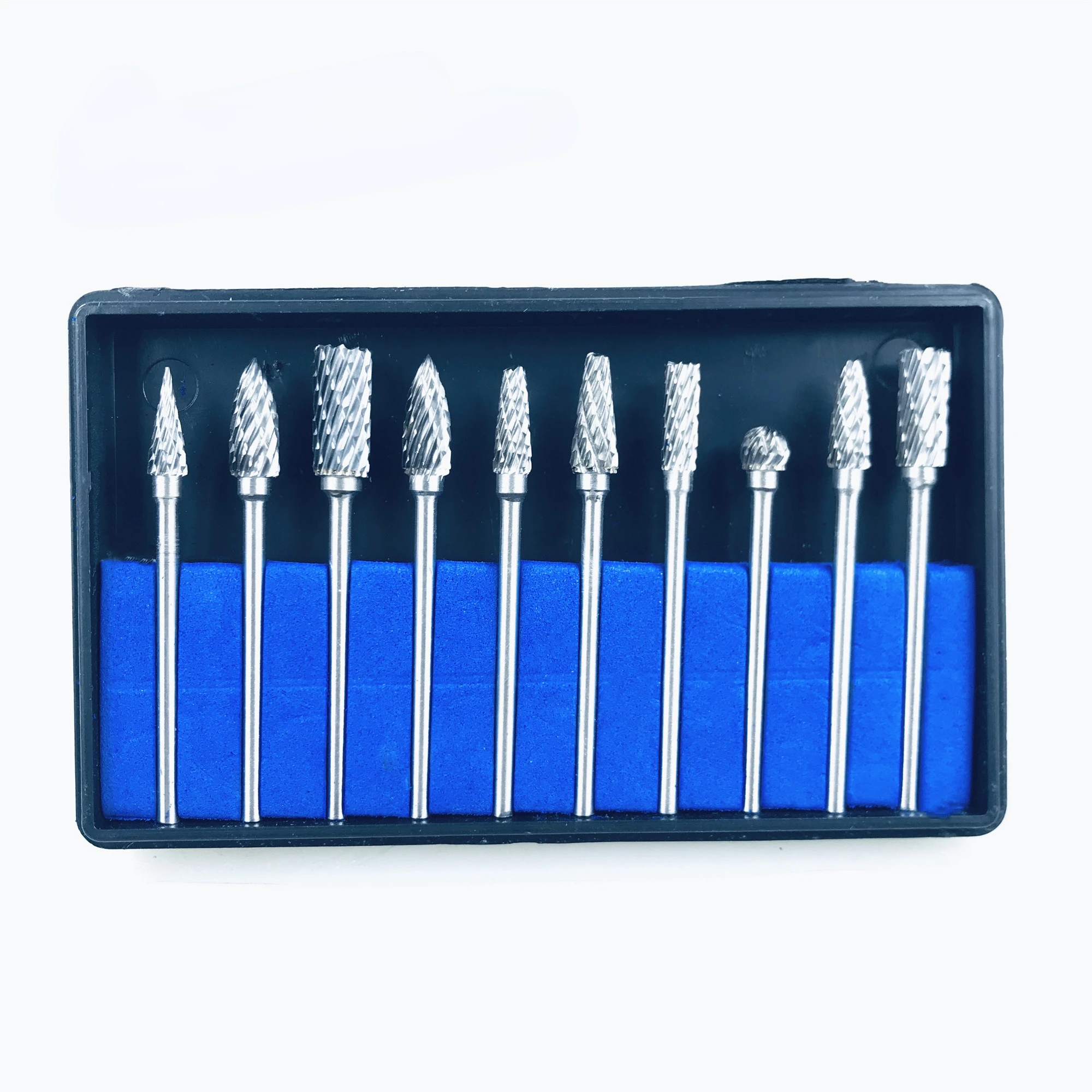 

10pcs/set Teeth Polishing Whitenning Drills Dental Tungsten Steel Carbide Burs Kit Dental Lab Clinic Supplies