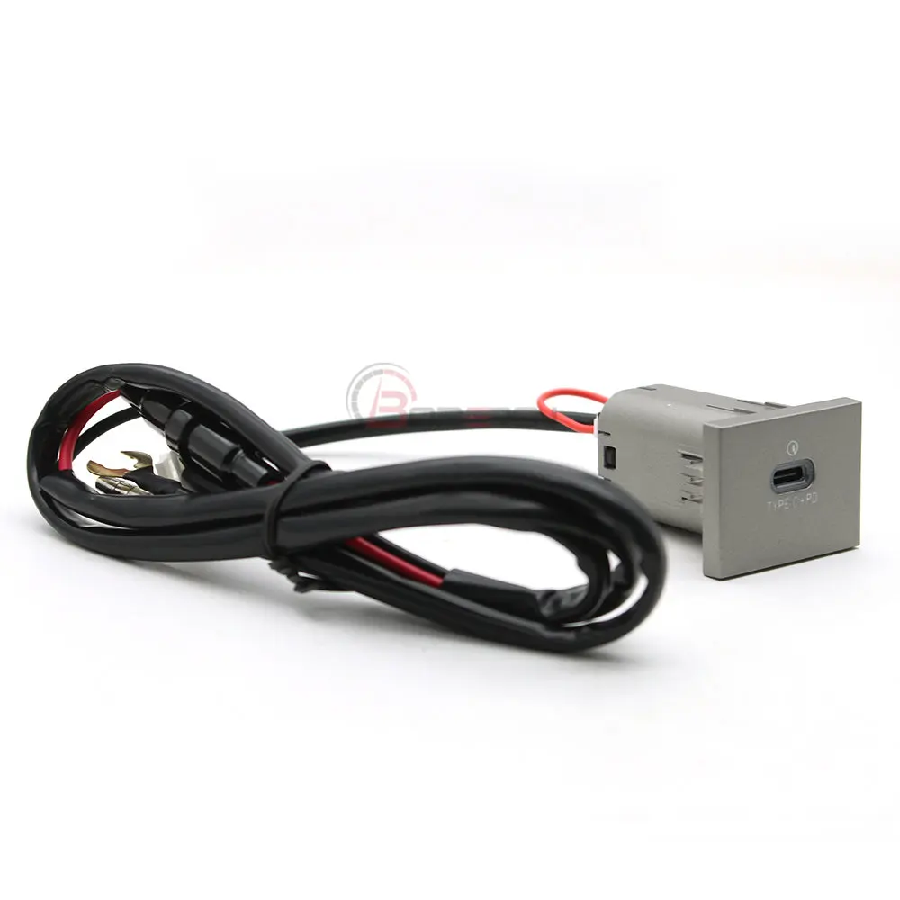 

Fit for Ford Focus PD Type-c Car Quick Charger Fast Charging Phone Chargeing Adapter