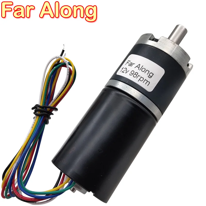 Бесщеточный планетарный редукторный двигатель постоянного тока 12 В 24 от 11 до 1540