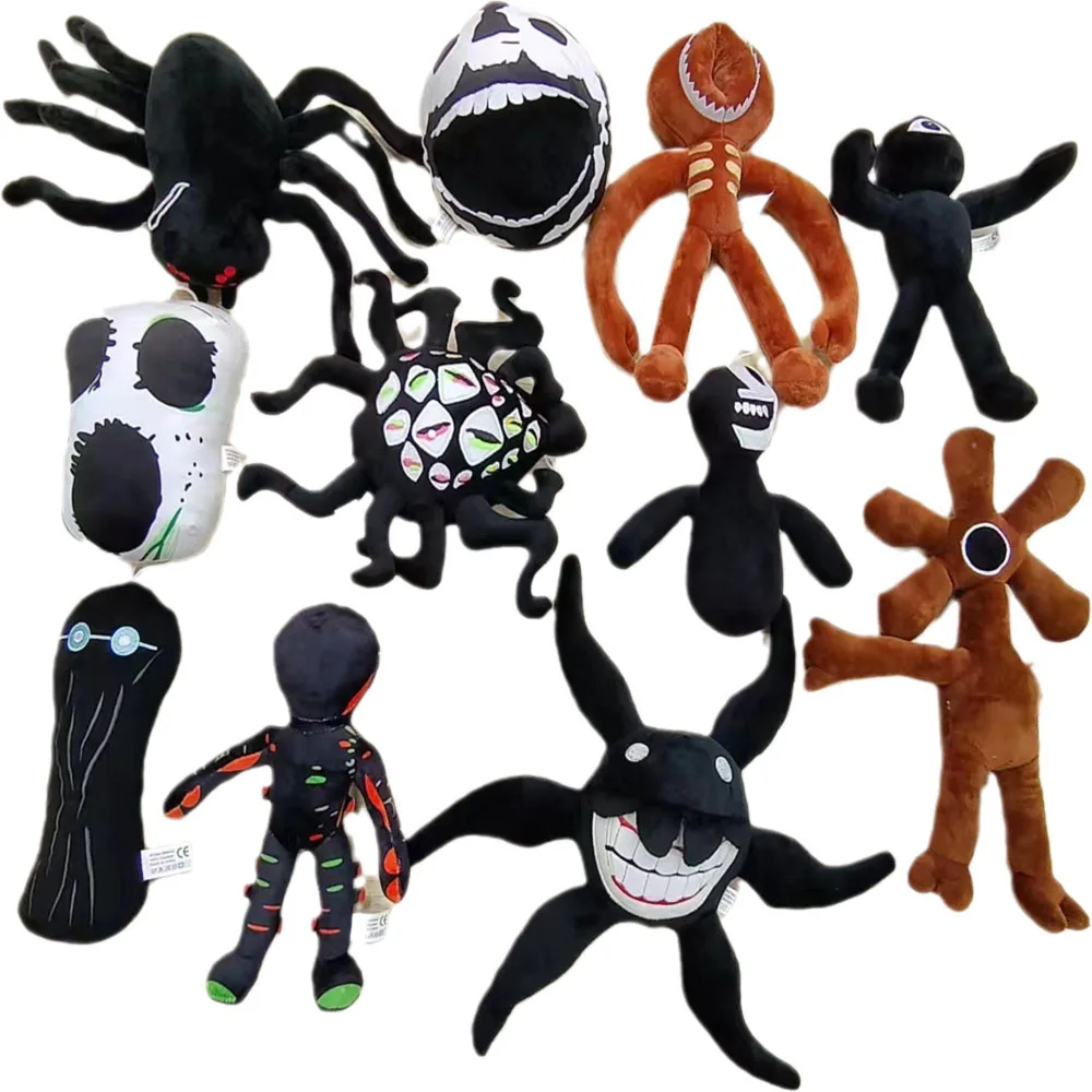 

25CM Doors Roblox Screech Plush Garden of Banban Plush Game Doll Green Jumbo Monster Soft Stuffed Animal Children's Toys Gifts