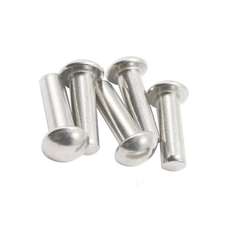Твердая заклепка с полукруглой головкой из нержавеющей стали 304 M3M4M5M6*3 4 5 6 8 10 12 16 20