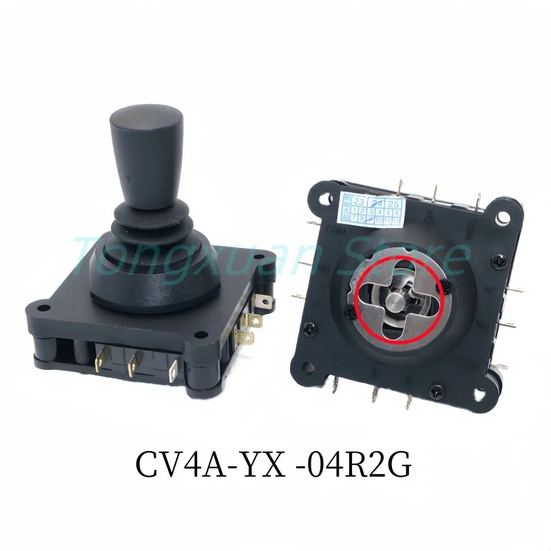 

1 шт. джойстик-качалка CV4A-YQ/YX-04R2G с самовозвратом и пружинным возвратом для 2-осевых игровых консолей на 360 градусов, кулисный переключатель