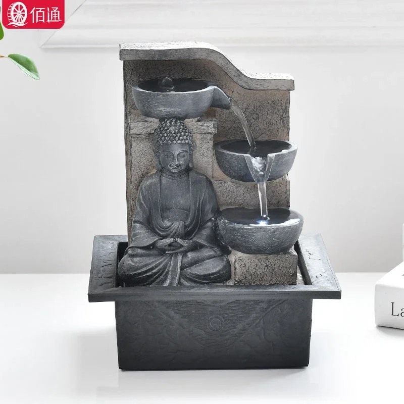 Фэнтезийные подарки домашний настольный фонтан со светодиодной подсветкой