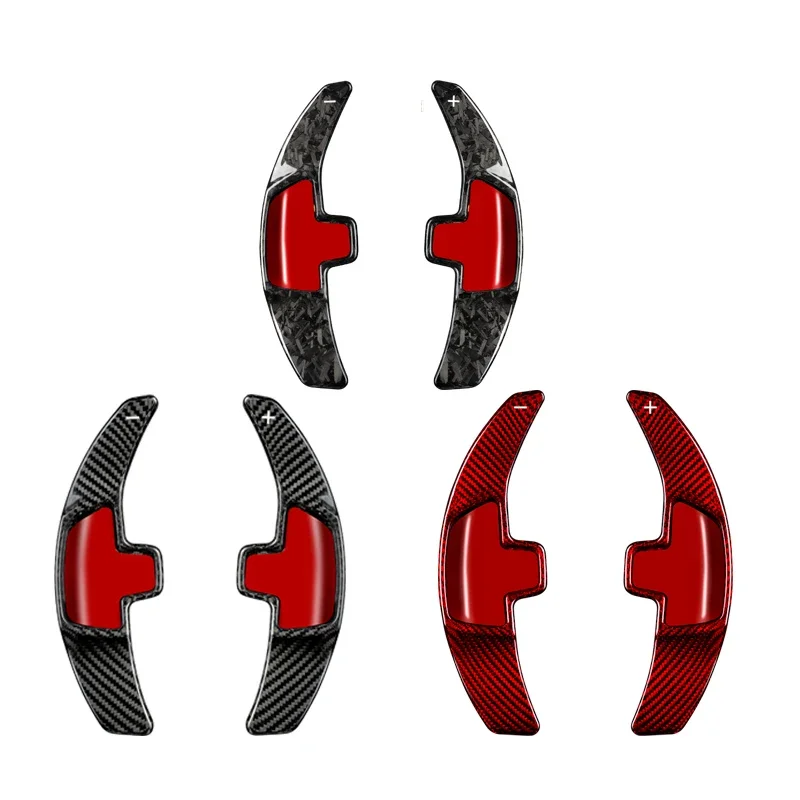 Кованое углеродное волокно автомобильный интерьер рулевое колесо лепестки