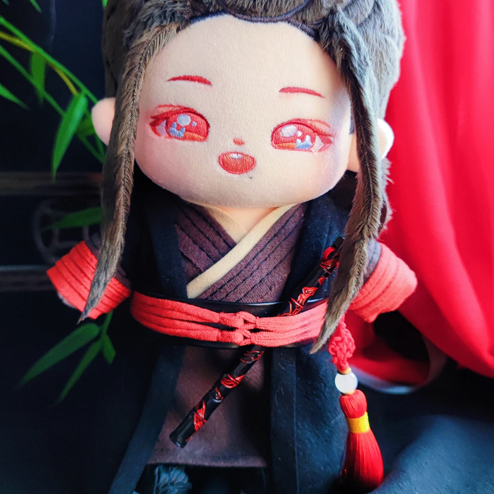 

20CM Cotton Doll Cosplay Cute Plush Toy Stuffed Doll Clothes Robe Outerwear Shoes Belt Christmas Gifts