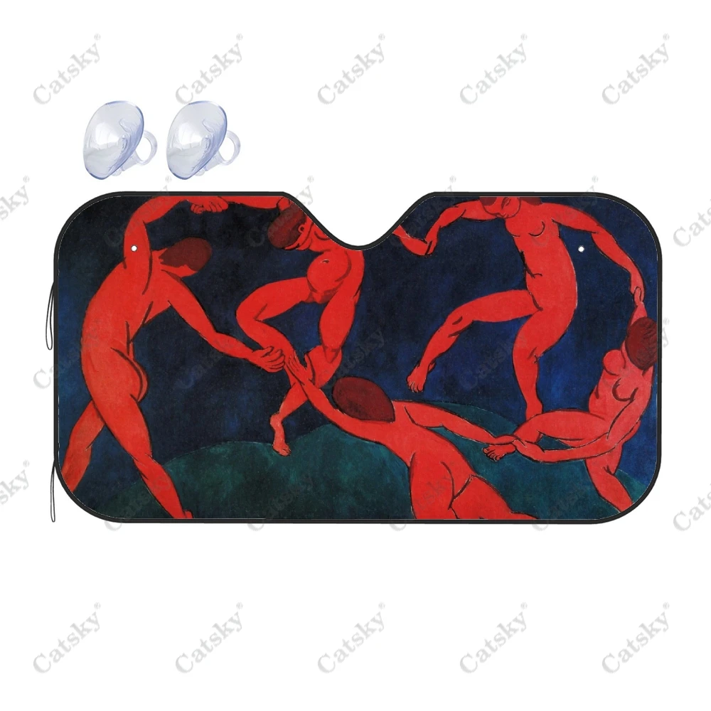 

Автомобильный козырек от солнца Artist Matisse, персонализированный складной солнцезащитный козырек для лобового стекла автомобиля, внедорожника