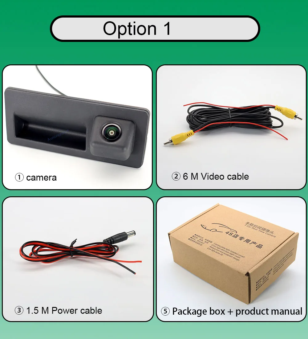 AHD 1080P Автомобильная грузовая ручка камеры заднего вида для VW Volkswagen Golf Passat B7 B6 Tiguan