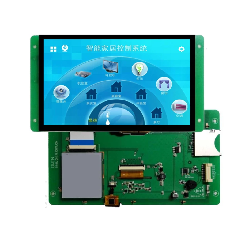 

Graphic HMI + PLC работает с MCU по команде