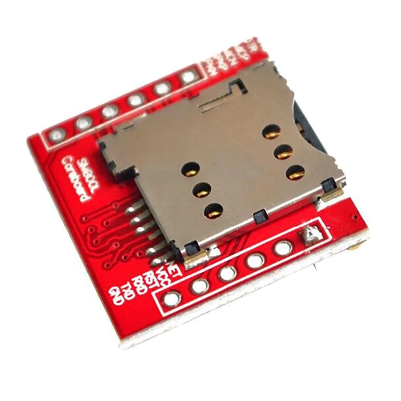 

Новинка (748A)SIM800L GPRS плата адаптера GSM модуль Micro-SIM карта основная плата