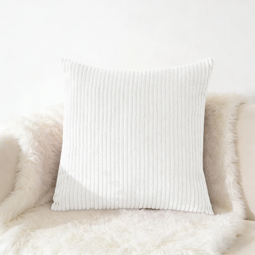 Вельветовая наволочка 40X40 45X45 50x50 см, мягкая плюшевая фланелевая наволочка, пушистая наволочка для дивана, декора гостиной