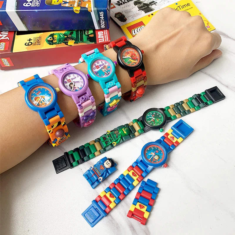 

Star Wars Building Block Watch Figure Doll Ornament Accessories Pretend Play Children Toy Present