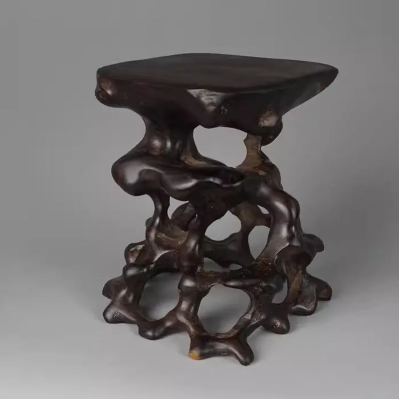 SLN резьба по дереву украшения для рукоделия основа из странного камня твердая