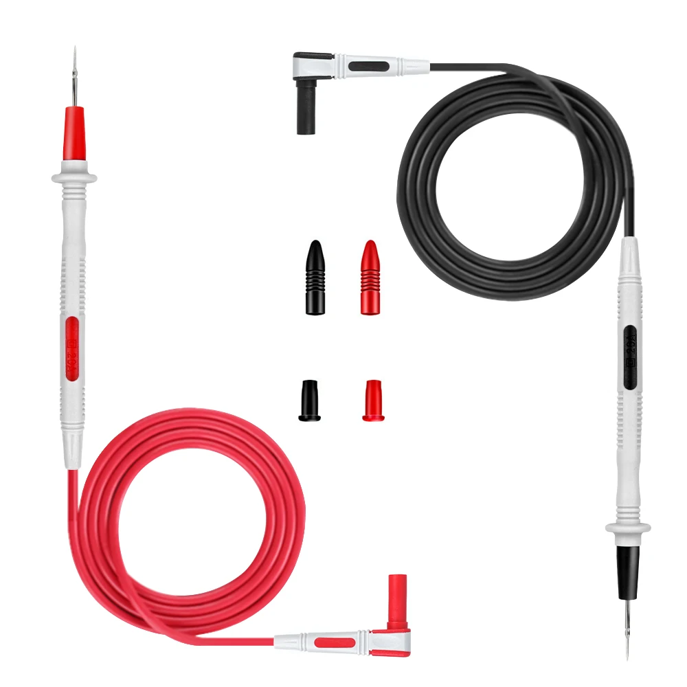 

Multimeter Test Leads Silicone Wires Probes for Digital Multimeter 20A 1000V Probe Test Needle Multi Meter Voltmeter Tester Kit