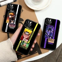 japanese anime naruto sasuke pain black coque silicone phone cases for iphone 12 11 13 pro max xs xr x 8 7 plus se cover fundas