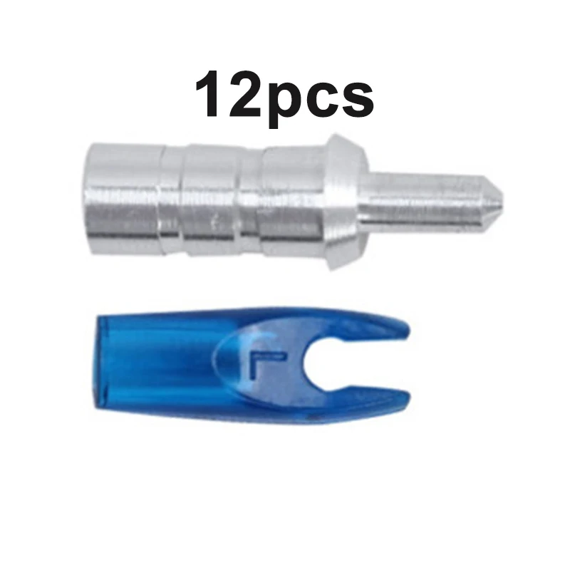 

Connector Archery Nock Pins Adapter Aluminum Arrow ID6.2mm Needle Outdoor Protection Rear end Shaft Accessories