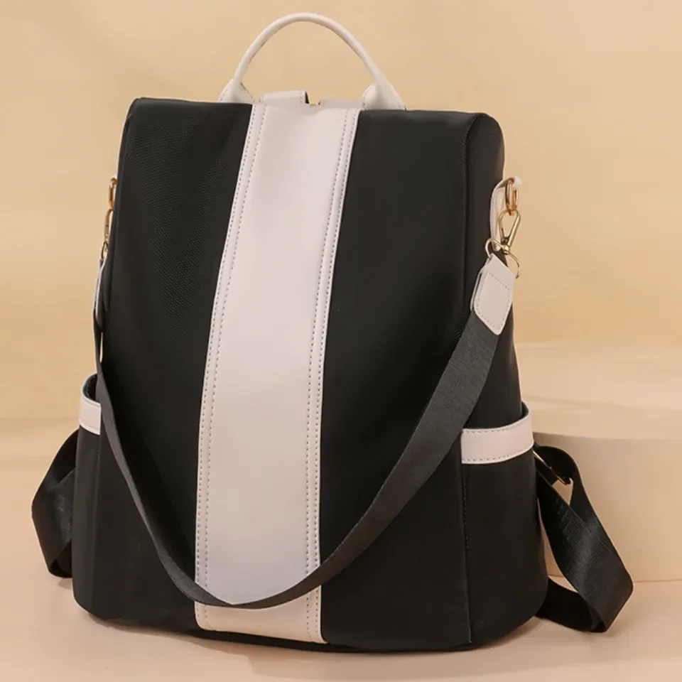 Модные женские рюкзаки кошелек контрастных цветов водонепроницаемый рюкзак с