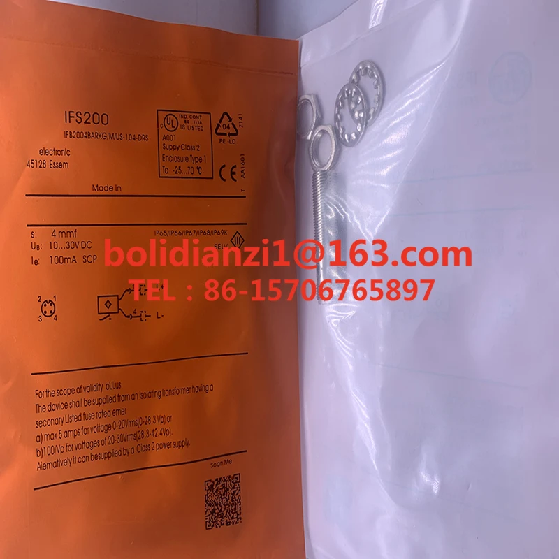 Оригинальный бесконтактный переключатель IFS204 IFS205 IFS212 IFS211 IFC204 Один год гарантии