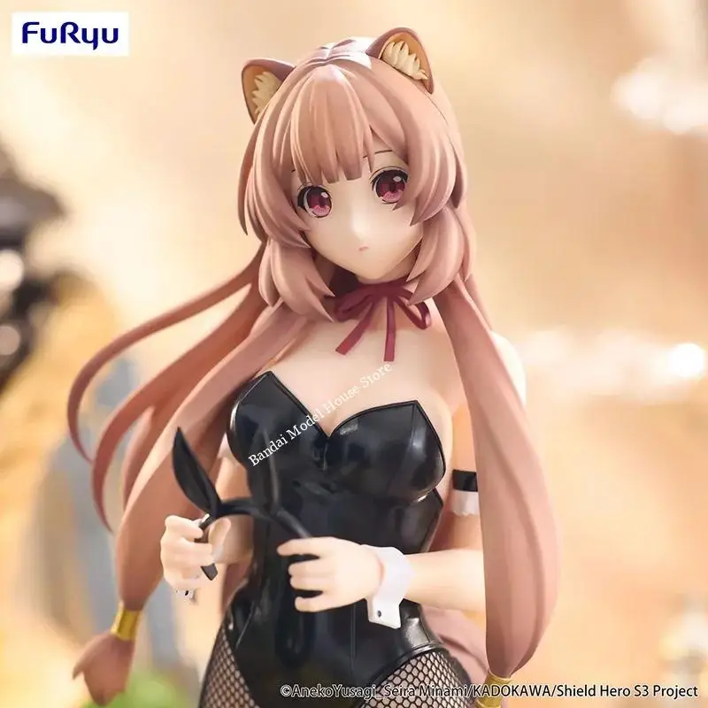 Фото В наличии: Оригинальные фигурки FuRyu BiCute Bunnies The Rising of The Shield Hero Raphtaria из ПВХ, аниме-фигурки, модели, игрушки, подарки №4