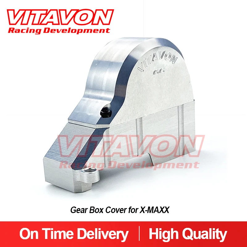 

VITAVON ALU7075 Bigger 1.5Mod/30T Gear Box Cover V3 for Traxxas X-MAXX 1/5
