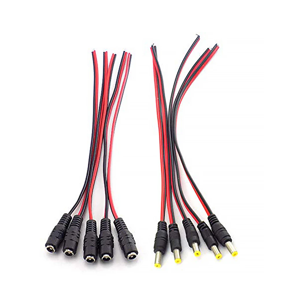 

Удлинители для питания камер видеонаблюдения 5.5x2.1мм 12В