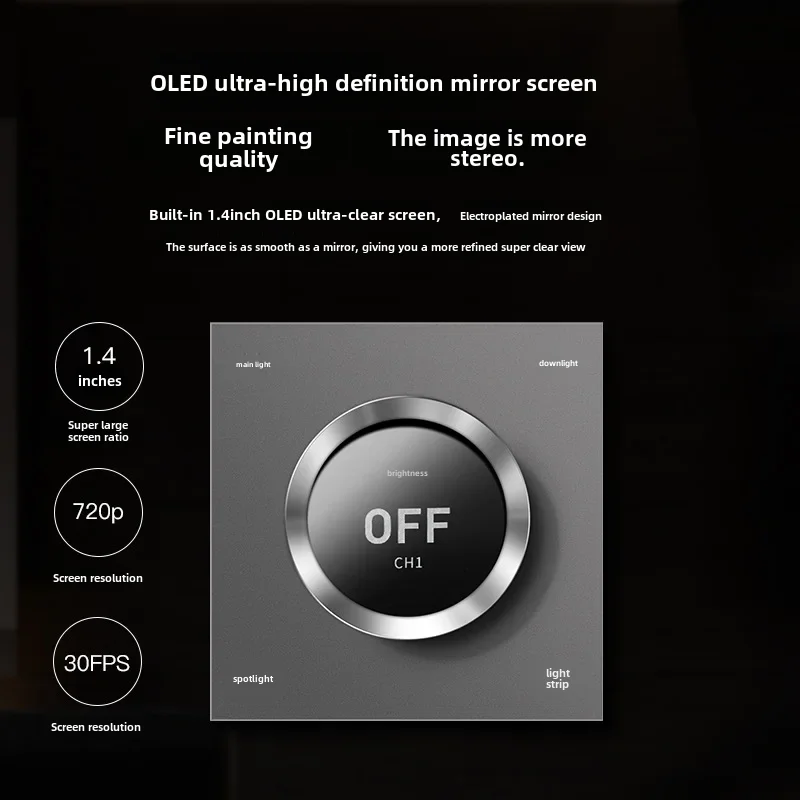 Термостат с металлическим циферблатом Zigbee умный переключатель контроля