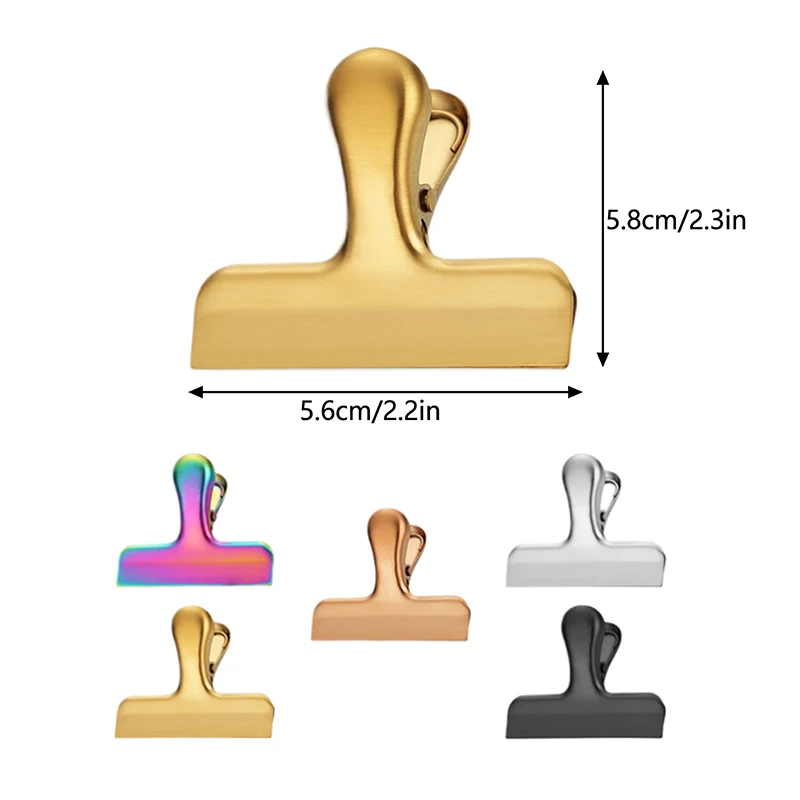 Зажимы для сумок из нержавеющей стали пищевых продуктов сверхмощные