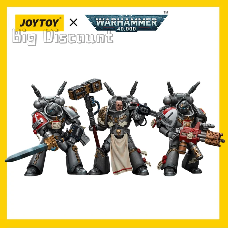 [В наличии] JOYTOY 1/18 Warhammer 40K экшн-фигурка Серый Рыцари перехватчик отряд модель