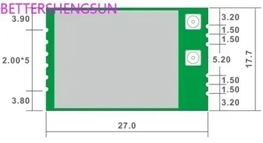 ForBL-M7612NU2 (MT7612U) 2 4G/5G + AC 2T2R USB интерфейс [WiFi модуль]
