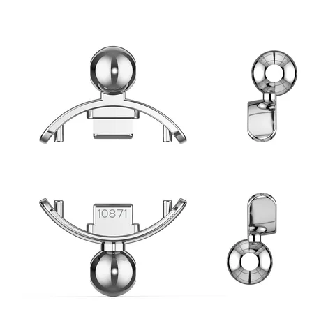 Металлический разъем для Xiaomi Band8/9/10 с жемчужной цепочкой