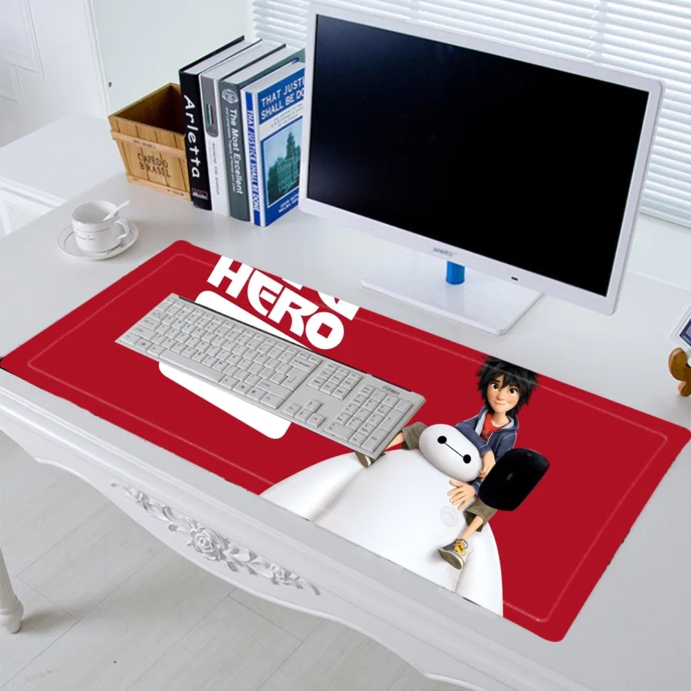 Big Hero 6 Mousepad Mouse Pad Laptop Gaming Accessories Large Desk Mat Computer Gamer Keyboard Rug Carpet