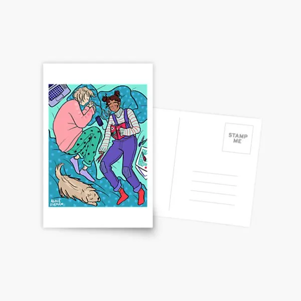 

Открытка в стиле фрэнсес и эстетики с надписью «время сна»