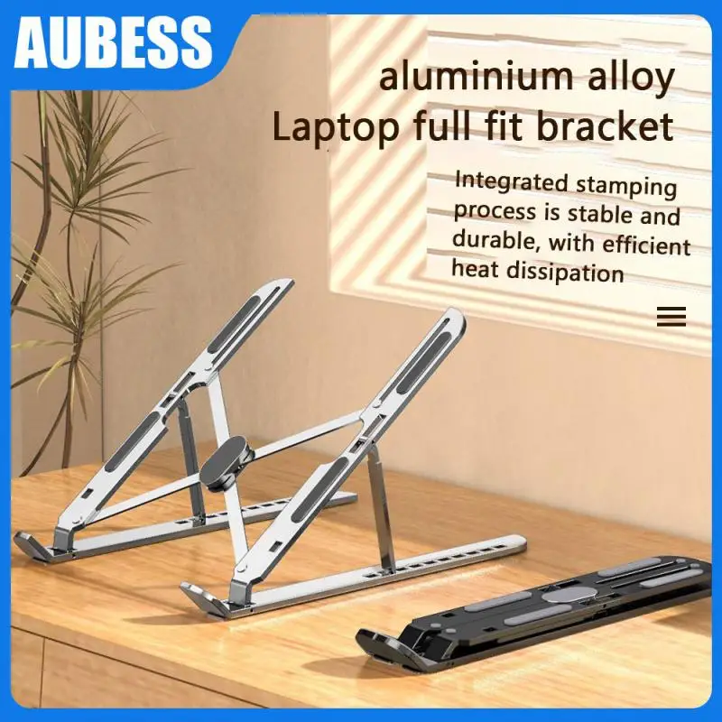 

High Standard Dual Axis Design Portable Computer Stand Hollow Heat Dissipation Desktop Laptop Stand Notebook Stand