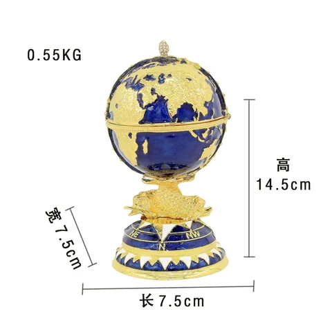Металлический футляр для украшений Faberge Classics