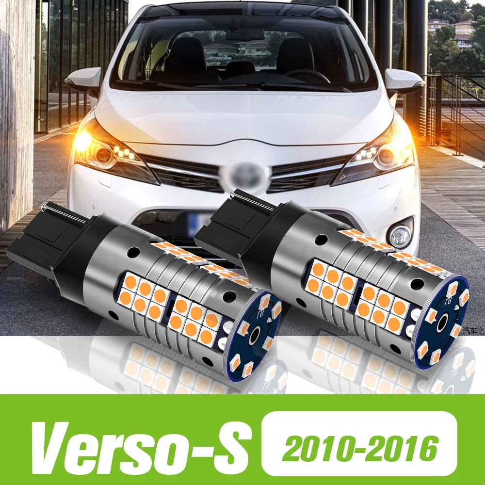 

2pcs For Toyota Verso-S 2010-2016 LED Turn Signal Light Turning Lamp 2011 2012 2013 2014 2015 Accessories