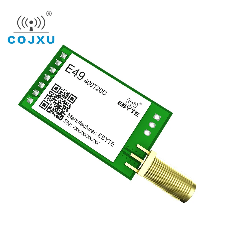 5PCS GFSK 433MHz Wireless Module UART Serial Port 20dBm Low Power Consumption DIP SMA Interface E49-400T20D Transmitter Receiver
