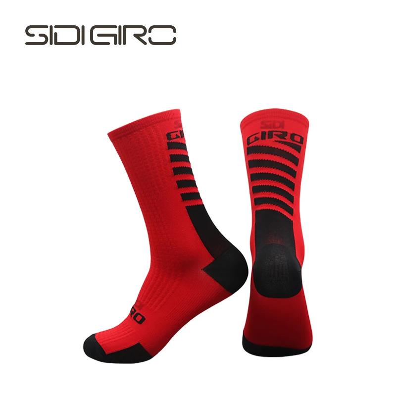 SIDI-GIRO New Cycling Socks High Quality Compression Men  Bike Outdoor Women Running Professional Sports Running