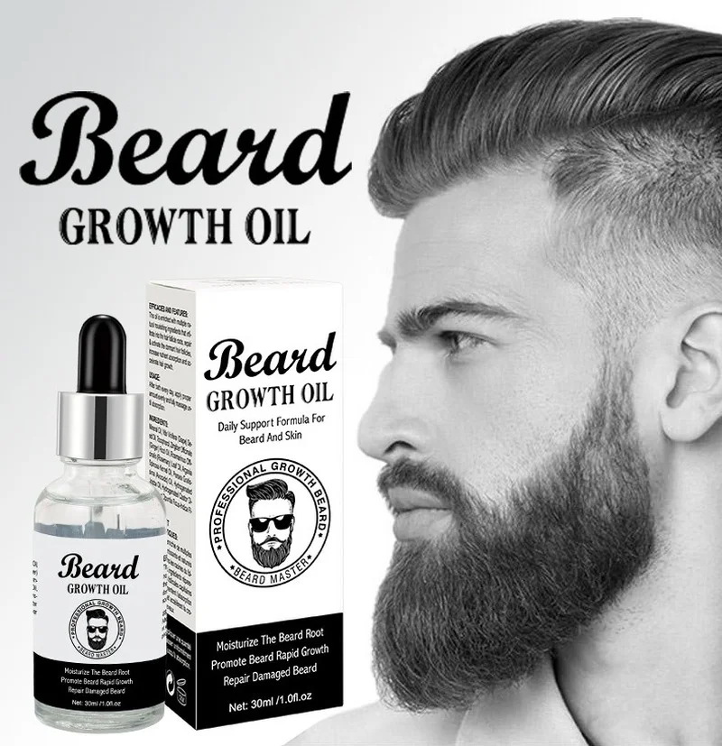 

Beard Growth Oil Organic Beard Oil Hair Loss Products Beard Care Men's Beard Grow Thick Nourishing Enhancers Beauty