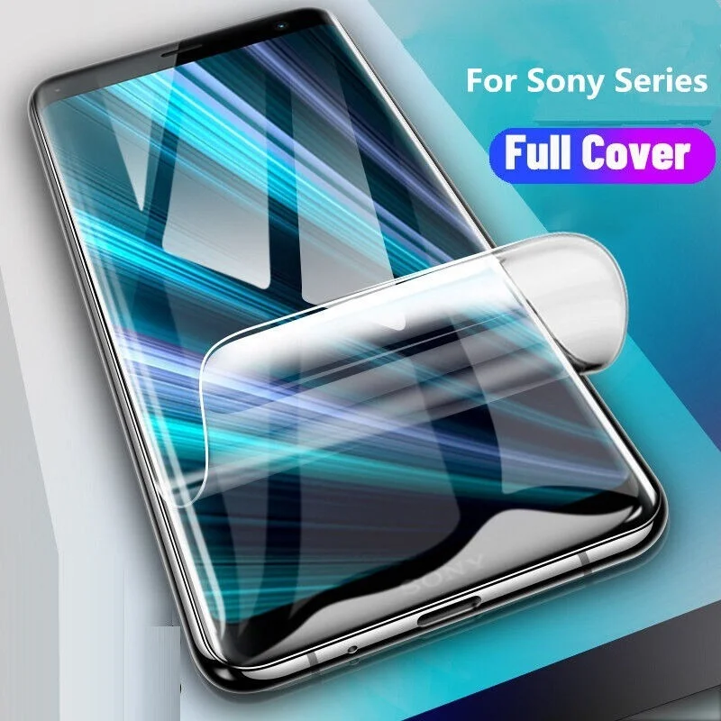 

For Sony Xperia 10 IV 1III 5ii 10II L3 1 IV Hydrogel Film Screen Protector Film For Sony Xperia XZ1 XZ2 XZ3 XA3 Pro-I TPU Film