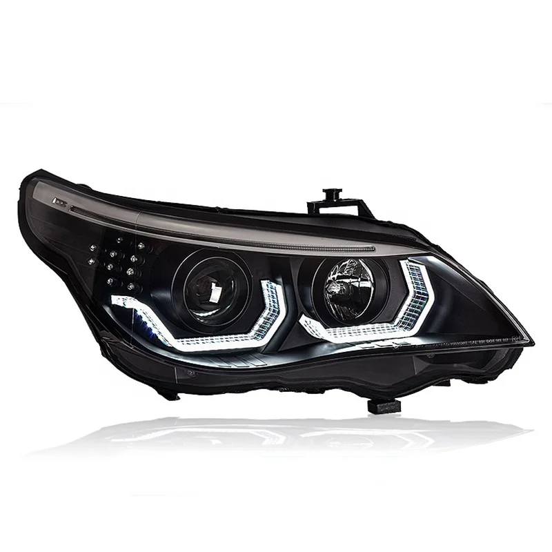 Подходит для BMW E60 2003 - 2007 2008 2010 Φ передняя фара дневные ходовые ранцы DRL рулевая 520i