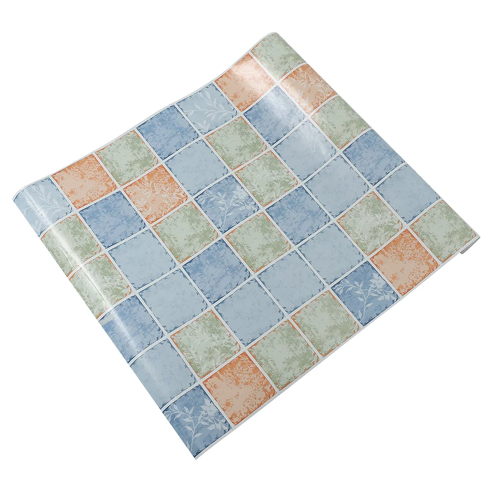 

1 Sheet Kitchen Wall Sticker Oil-proof Wall Sticker Wallpaper for Kitchen