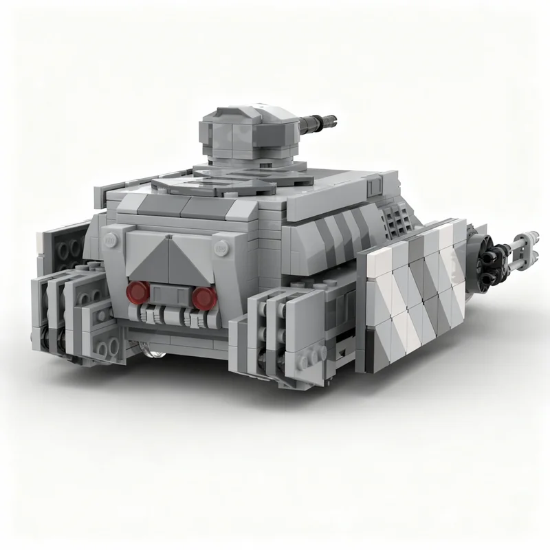 Фото Набор строительных блоков MOC TX GAVh Intimidator Star Battle, 585 деталей, модель для сборки, архитектурный конструктор, рождественский подарок, креативная идея для детей №3