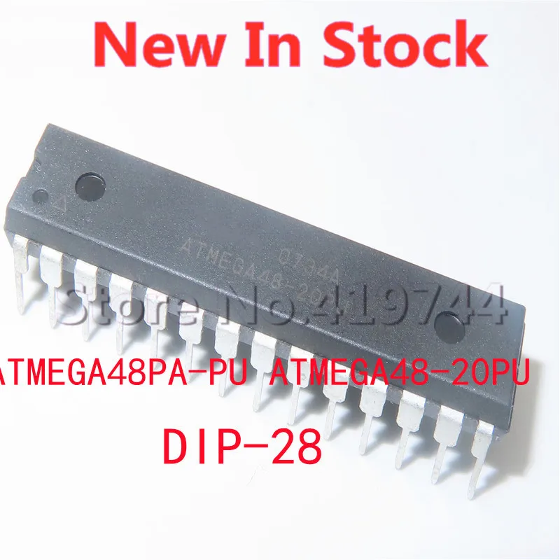 1 шт./лот 100% женское качество фонарик ATMEGA48PA ATMEGA48 DIP-28 микроконтроллер фонарь новый оригинальный