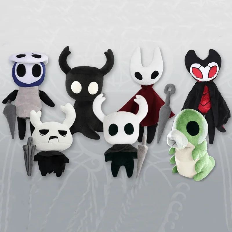 

New 30Cm Hollow Knight Cartoon Plush Doll Game Peripheral Plush Stuffed Toy Doll Ornament Decoration Boy Gift