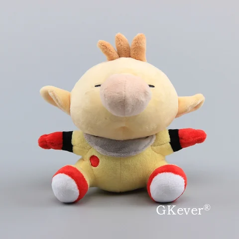 Мягкие куклы Pikmin Captain Olimar Bulborb Chappy Kawaii, 5 стилей, желтый/синий/красный цветок, детский подарок, мягкие куклы 14-25 см, аниме